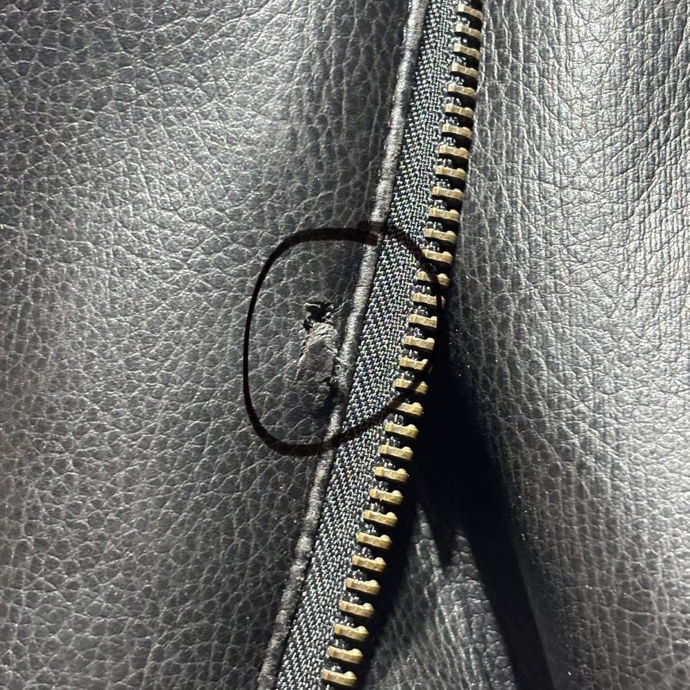 Zorro Jacket Mens 3XL Vintage USA Bomber Vegan Leather Patriotic American Pride - Picture 10 of 14